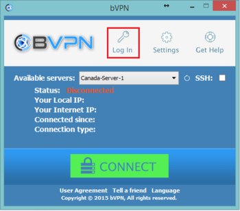 bVPN screenshot 3