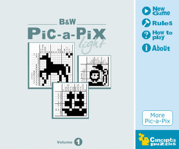 B&W Pic-a-Pix Light Vol.1 screenshot