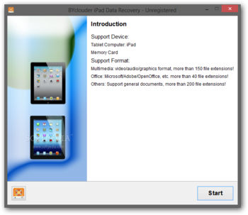 BYclouder iPad Data Recovery screenshot