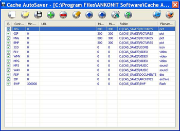 Cache AutoSaver screenshot