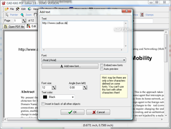 CAD-KAS PDF Editor screenshot 4
