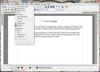 CAD-KAS Word Processor screenshot 3