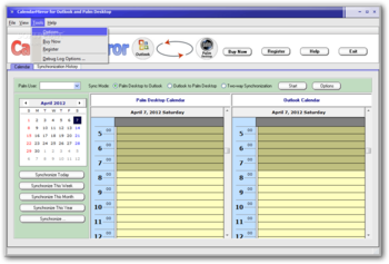 CalendarMirror for Outlook and Palm Desktop screenshot 2