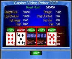 Casino Video Poker CGF screenshot
