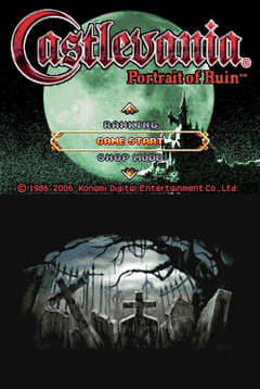 Castlevania - Portrait of Ruin screenshot