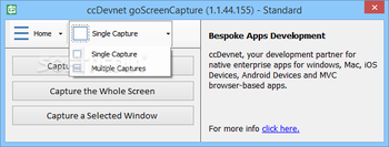ccDevnet goScreenCapture screenshot 2