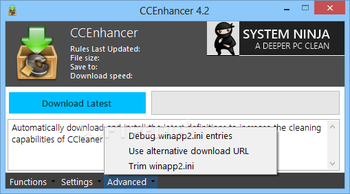 CCEnhancer screenshot 3