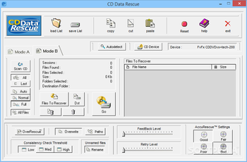 CD Data Rescue screenshot 2