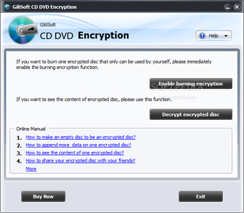 CD DVD Encryption screenshot