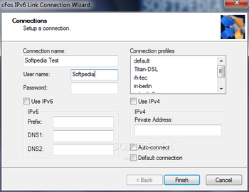 cFos IPv6 Link screenshot 2
