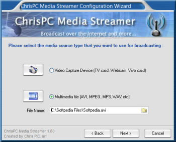 ChrisPC Media Streamer screenshot 2