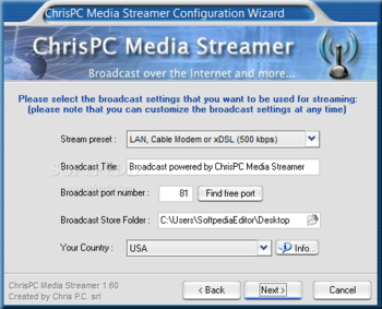 ChrisPC Media Streamer screenshot 7