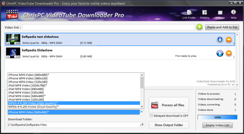 ChrisPC VideoTube Downloader Pro screenshot 2