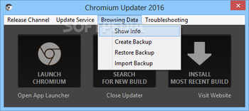 Chromium Updater screenshot 4