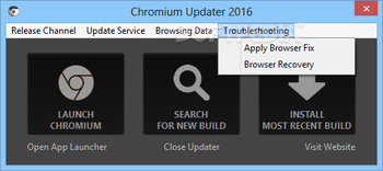 Chromium Updater screenshot 5
