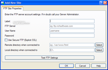 Classic FTP File Transfer Software screenshot 4