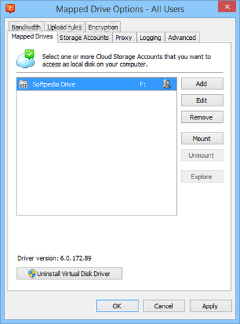 CloudBerry Drive screenshot 4