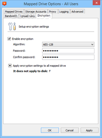 CloudBerry Drive screenshot 9