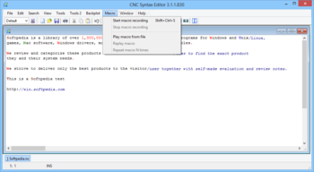 CNC Syntax Editor screenshot 10