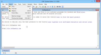 CNC Syntax Editor screenshot 5