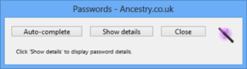 CodeInventors Passwords screenshot