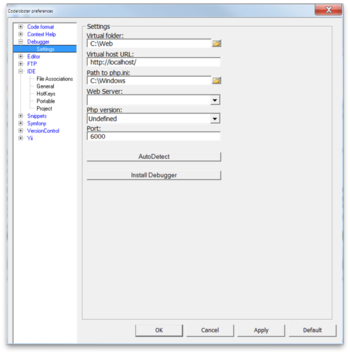 CodeLobster PHP Edition screenshot 4