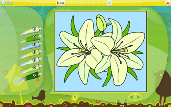 Color by Numbers - Flowers screenshot