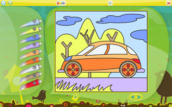 Color by Numbers - Vehicles screenshot