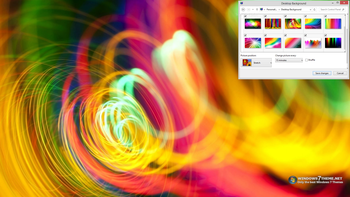 Colorful Patterns Windows 7 Theme screenshot