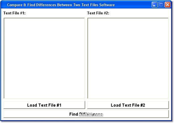 Compare Two Text Files Software screenshot 3