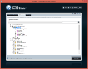 ComponentOne XapOptimizer screenshot 4
