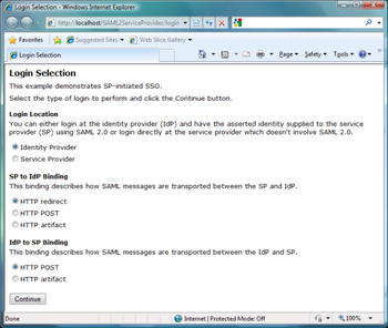 ComponentSpace SAMLv2.0 for .NET screenshot
