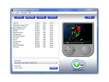 ConvexSoft Video to PlayStation Converter screenshot