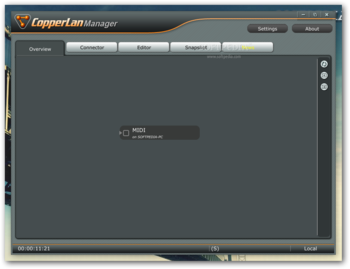 CopperLan Manager screenshot