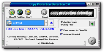 Copy Protection Detection screenshot