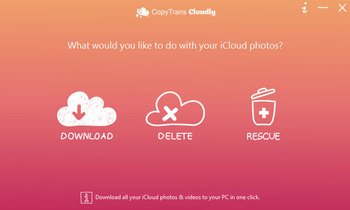 CopyTrans Cloudly screenshot