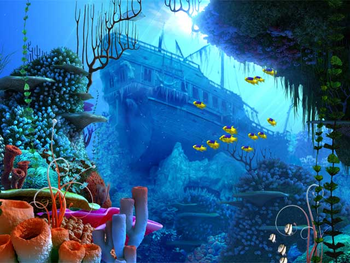 Coral Reef 3D Screensaver screenshot