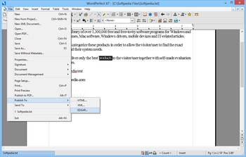 Corel WordPerfect Office screenshot 2