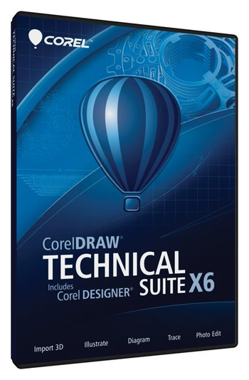 CorelDRAW Technical Suite X6 screenshot