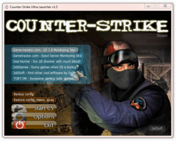 Counter-Strike Ultra Launcher screenshot