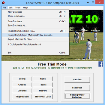 Cricket Statz screenshot 2