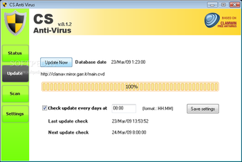 CS Anti-Virus screenshot 2