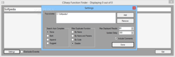 CSharp Function Finder screenshot 2