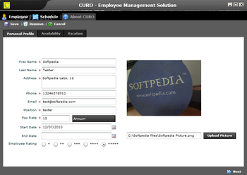 CURO - Employee Management Solution screenshot 2