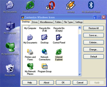 Customize Windows Icons screenshot