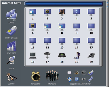 Cyber Internet Cafe Software screenshot