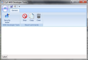 CyD Web Developer Tools screenshot