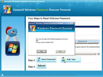 Daossoft Password Rescuer Professional screenshot 4