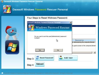 Daossoft Password Rescuer Professional screenshot 5