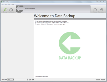Data Backup PC screenshot 2